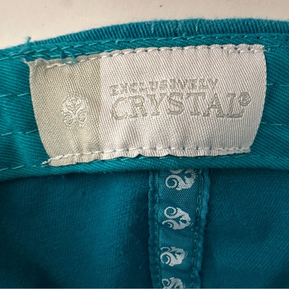 Exclusively Crystal Unisex Dad Hat Embroidered Logo Adjustable Strap Back Cap - Picture 9 of 9